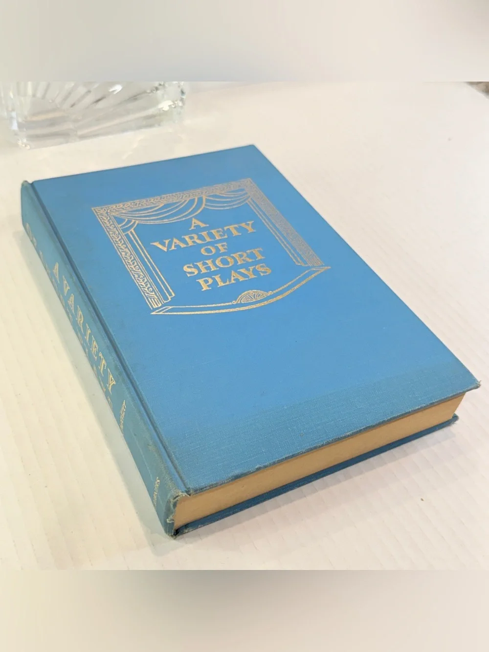 Vintage A Variety of Short Plays Hardcover 1966 John C. Schweitzer Theater